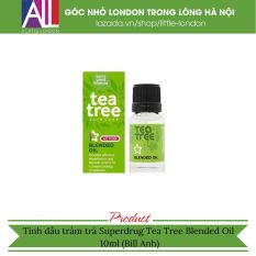 Tinh dầu tràm trà Superdrug Tea Tree Blended Oil – 10ml (Bill Anh)