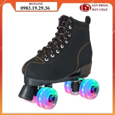 GIÀY TRƯỢT PATIN 2 HÀNG BÁNH NGƯỜI LỚN, BÁNH XE PHÁT SÁNG