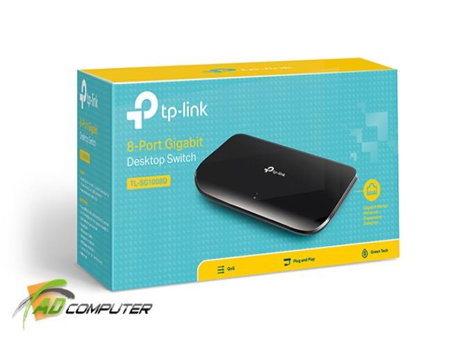Bộ Chia Mạng 8 Cổng Gigabit Desktop TP-LINK TL-SG1008D