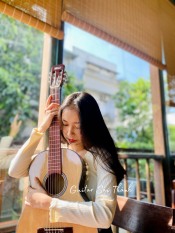 Đàn Guitar Classic CL-MN1 mini size 3/4 kích thước 87cm chất liệu dây nylon- Đàn ghita mini bảo hành 2 năm