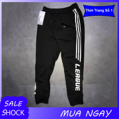 Quần Thể Thao Nam Dài Sọc Trắng Phối Viền LT33