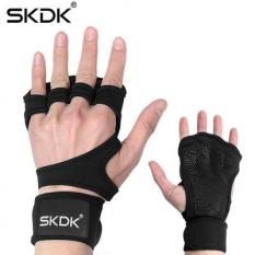 Găng Tay Tập Gym Kết Hợp Quấn Cổ Tay SKDK