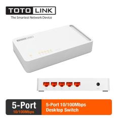 Switch ToToLink S505 / 5-Port 10/100Mbps – HÃNG PHÂN PHỐI CHÍNH THỨC