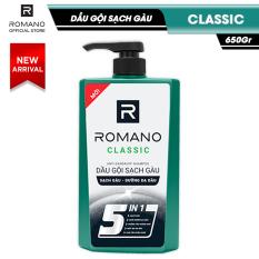 Dầu gội sạch gàu Romano Classic loại bỏ & ngăn gàu trở lại 650gr