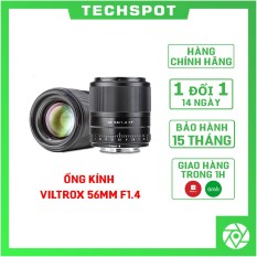 Ống kính Viltrox 56mm F1.4 Auto Focus cho Fujifilm Hàng Chính Hãng