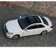 Xe Mô Hình – Mô hình xe Sắt Mercedes-Benz S500 Welly FX tỉ lệ 1:24 màu trắng