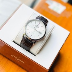 Đồng hồ Nam Orient Automatic RA-AC0F07S10B Mặt trắng,Lịch ngày-Máy cơ tự động-Dây da cao cấp-Size 41mm