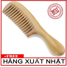 Lược Gỗ Răng Thưa Xuất Nhật – Lược Chải Đầu Bằng Gỗ Chất Lượng Cao