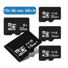 Thẻ nhớ MicroSD 32/64/128GB, tốc độ đọc ghi nhanh, độ bền cao, sử dụng cho điện thoại, camera, flycam, máy quay