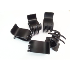 Sỉ 12 cái gấp tóc, kẹp tóc càng cua nhiều màu 3-5 răng cho bạn gái hàng không gãy