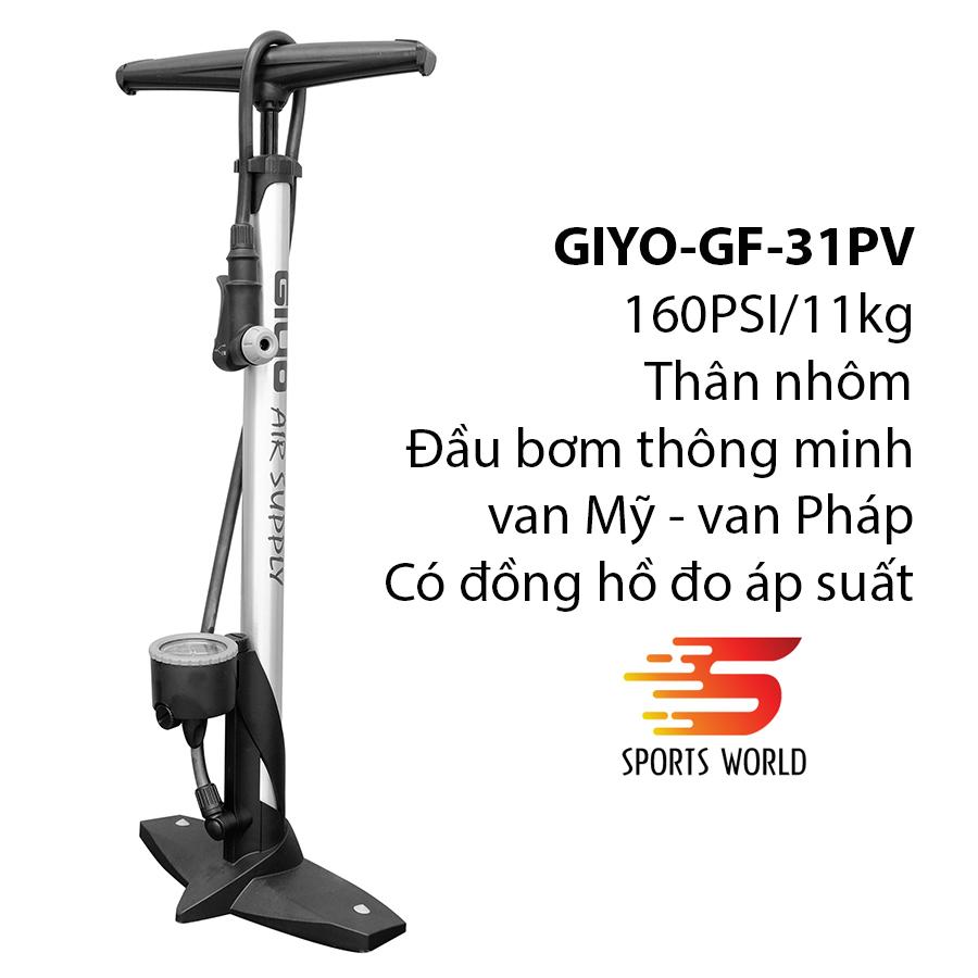 Bơm sàn xe đạp điện GIYO GF31P  Website buôn bán xe đạp điện thể thao SỐ 1