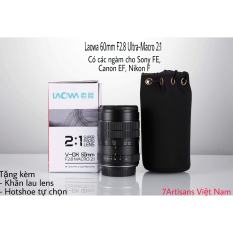 Ống kính Laowa 60mm F2.8 2X Ultra-Macro – Lens Full Frame cho Canon EF, Nikon F, Sony A, Sony FE và Pentax K