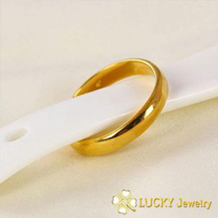 Nhẫn trơn mạ vàng 24k loại 1 chỉ loại 5 phân khắc 9999 giá rẻ 99.000₫ | Ví  So Sánh