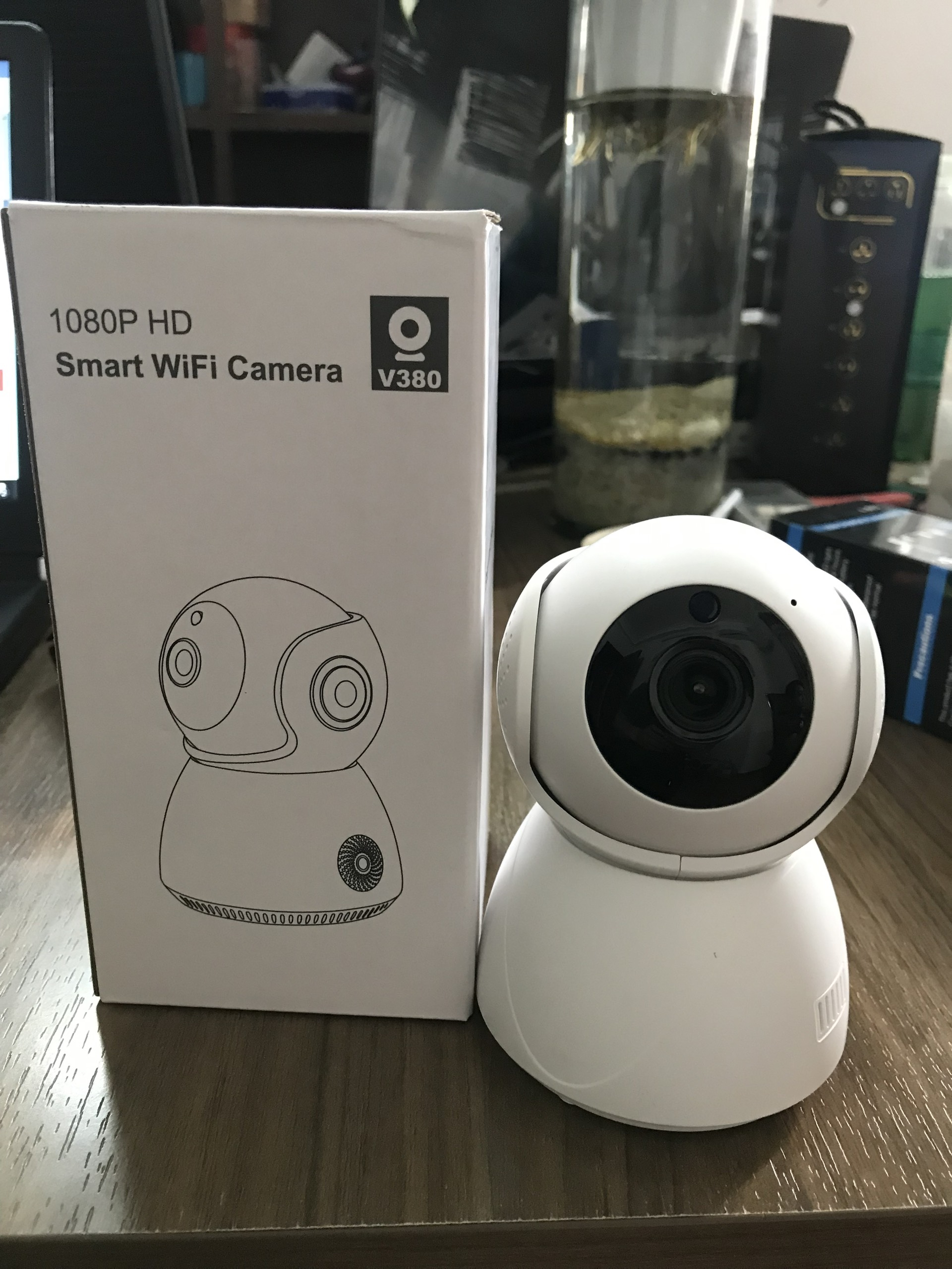 Camera Wifi V380 Pro FULLHD 1080P - Camera Giám Sát - Hồng Ngoại Quay Ban Đêm, Hình Ảnh Sắc Nét...