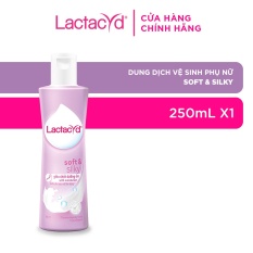 Dung Dịch Vệ Sinh Phụ nữ Lactacyd Soft & Silky Dưỡng Ẩm 250ml