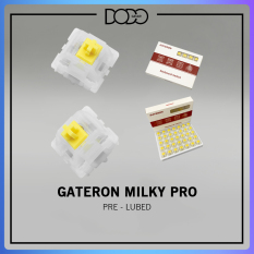 Switch Gateron Milky Pro Yellow RED Gateron RGB Pro công tắc bàn phím Switch Gateron Yellow Red Black Brown DoDo Gear