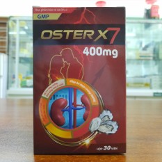 Thế hệ mới hàu biểnob Tinh chất hàu biển Oster X7 400mg – Tăng cường sinh lý nam, giảm tiểu đêm, đau lưng, mỏi gối-Hộp 30 viên không có tác dụng phụ, an toàn tuyệt đối cho sức khỏe