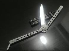 Balisong Lưỡi mài màu trắng