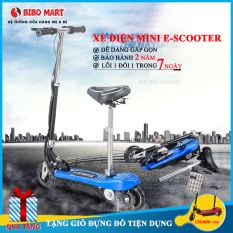 Xe điện mini E Scooter trọng tải lớn động cơ khoẻ phiên bản cao cấp có thể gấp gọn tặng kèm giỏ đựng đồ tiện lợi Bảo hành 2 năm lỗi 1 đổi 1 trong 7 ngày