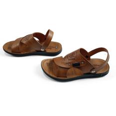 Giày Sandal Nam Da Bò Thật Mềm Mại Siêu Đẹp Ensado DE85999AN (Vàng)