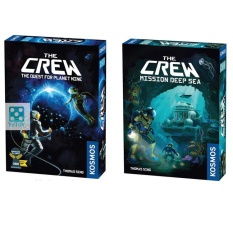 Trò chơi thẻ bài The Crew boardgame đồng đội (02 phiên bản The Quest for Planet Nine và Mission Deep sea)