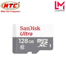 Thẻ Nhớ MicroSDXC SanDisk Ultra 128GB Class 10 80MB/s (Xám) – Nhat Tin Authorised Store