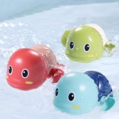 Sét 3 Rùa Con Vặn Dây Cót Bơi Trong Nước Khi Tắm Cho Bé, Đồ Chơi Thả Bồn Tắm