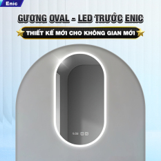 Gương Oval LED trước Enic