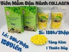 Combo 3 hộp mầm đậu nành collagen dm tăng vòng 1