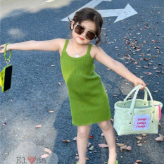 Váy bé gái – Váy Body 2 Dây Cute cho bé 1-8 Tuổi