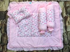 Bộ gối nệm sơ sinh nhỏ kate Thủy Tiên Baby