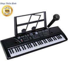 ĐÀN PIANO ĐIỆN KEYBOARD 61 PHÍM KÈM MICRO HÀNG ĐẸP ĐÀN ORGAN ĐÀN PIANO CHO NGƯỜI MỚI CHƠI