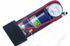 Dụng Cụ Bơm Hơi Đạp Chân Foot Pump Có Đồng Hồ Áp Suất
