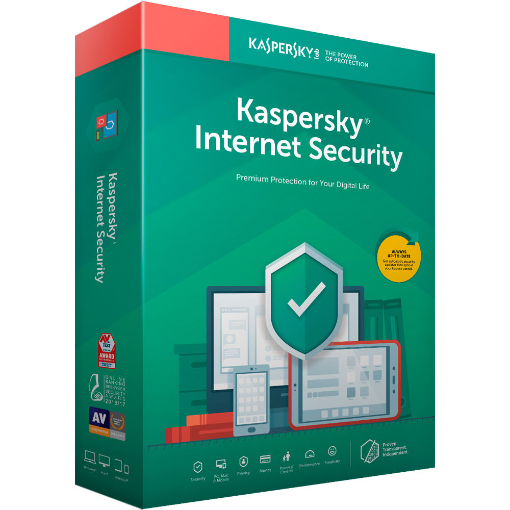 Phần mềm Kaspersky Internet Security 1 thiết bị 2021