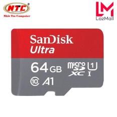 Thẻ nhớ MicroSDXC SanDisk Ultra A1 64GB Class 10 U1 100MB/s – box Hoa (Đỏ) – Nhat Tin Authorised Store