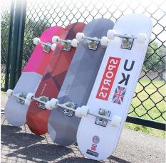 Ván Trượt Skateboard Thể Thao Chất Liệu Gỗ Phong Ép Cao Cấp 7 Lớp Mặt Nhám