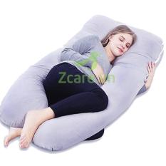 GỐI ÔM BÀ BẦU HÀNG CHÍNH HÃNG ZCARE UB19 – màu xám