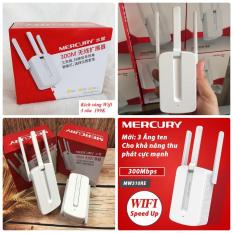 Bộ Kích Sóng Wifi 3 Râu Mercury Cực Mạnh xuyên tường MW310RE – 300Mbps