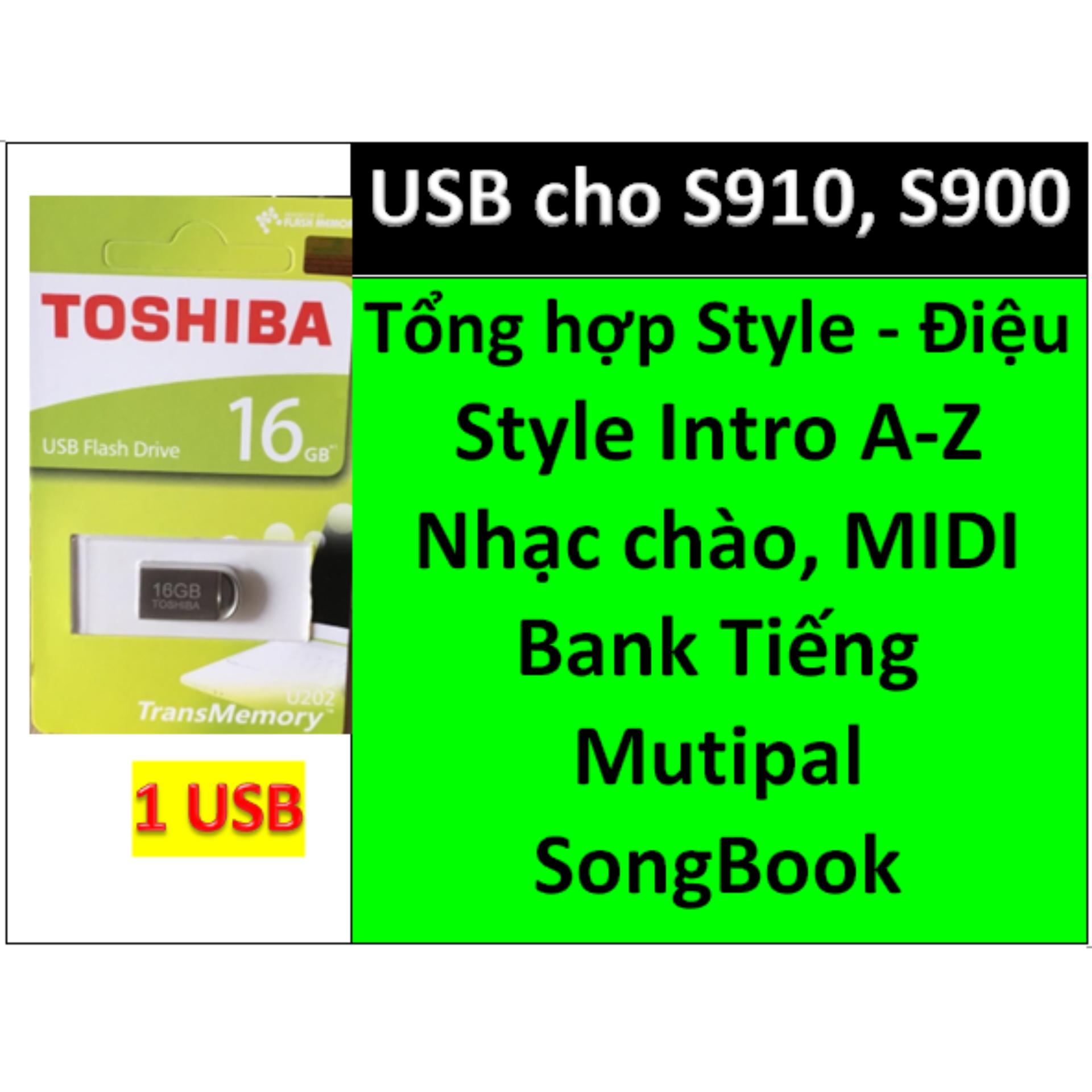 USB mini cho đàn organ yamaha PSR-S900 và S910 Style, nhạc chào, songbook, midi + Full dữ liệu làm show