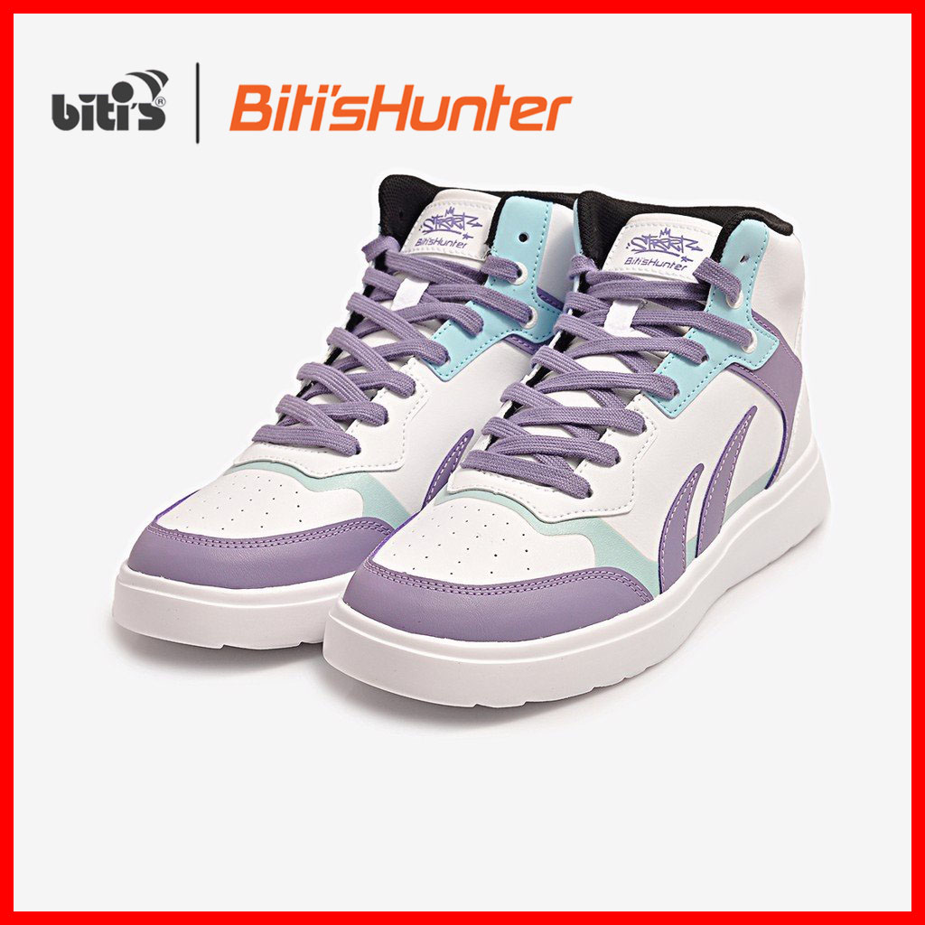 Giày Thể Thao Nam/Nữ Biti's Hunter Street High Purple DSMH06200TIM/DSWH06200TIM (Tím)