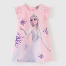 (14-36kg) Váy công chúa Elsa bé gái cao cấp Rabity đầm công chúa cánh tiên đuôi cá vải cotton siêu mềm mịn thấm hút mồ hôi 5382