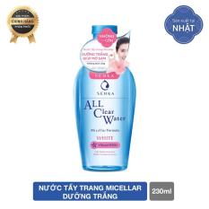 Nước tẩy trang SENKA A.L.L. CLEAR WATER Micellar Formula White 230ml