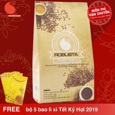 Cà phê bột Robusta nguyên chất 100% đặc biệt – Light Coffee – 500gr