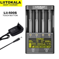 Liitokala Engineer Lii-600 Lii-500S Lii-PD2 LCD 18650 Pin 3.7V 18350 18500 21700 25500 26650 AA AAA Nimh Bộ Sạc Pin Lithium