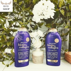 DẦU GỘI BIOTIN COLLAGEN OGX GIẢM RỤNG – MỌC TÓC – 577ML