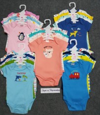 Set 5 body chip bodysuit cho bé trai và bé gái sơ sinh từ 0-8kg sản phẩm tốt với chất lượng độ bền cao và được cam kết sản phẩm y như hình