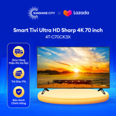 Smart Tivi Ultra HD Sharp 4K 70 inch 4T-C70CK3X
