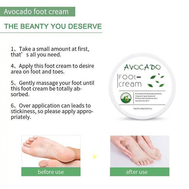 Kem dưỡng da chân Exfoliating Massage Whitening Foot Cream (Hàng nội địa Trung Quốc)