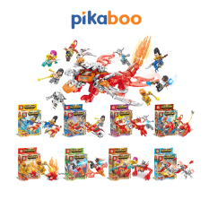 Đồ chơi xếp hình theo nhân vật Pikaboo, an toàn cho bé , đồ chơi kỹ năng cơ bản
