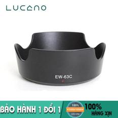 Loa che nắng lens hood Hongkong Technology EW 63C cho Canon 18-55 STM IS (Đen)